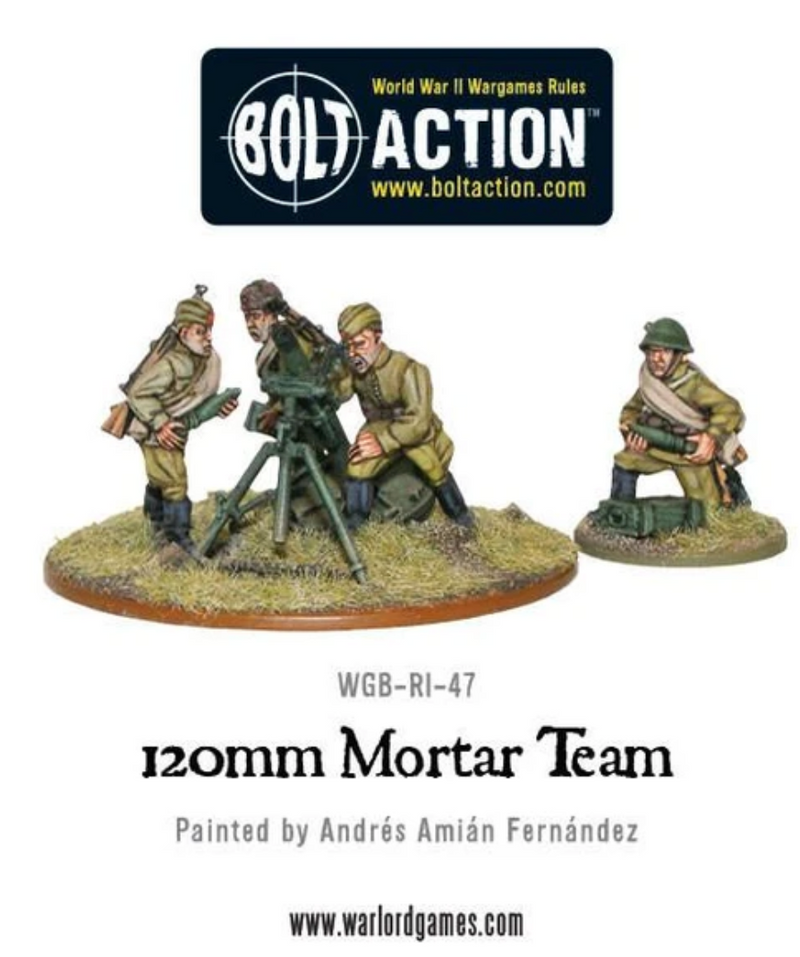 Load image into Gallery viewer, Soviet Army 120mm Heavy Mortar Team
