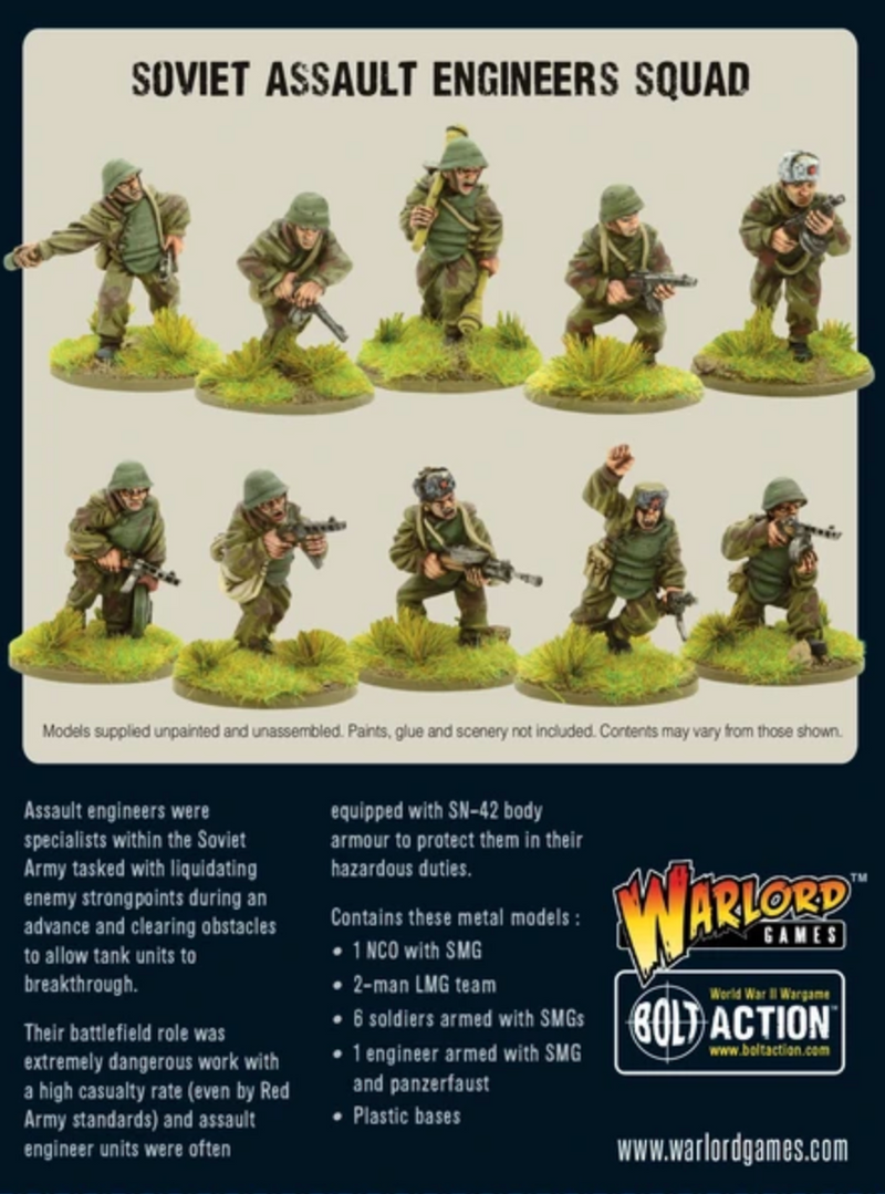 Load image into Gallery viewer, Soviet Assault Engineers Squad
