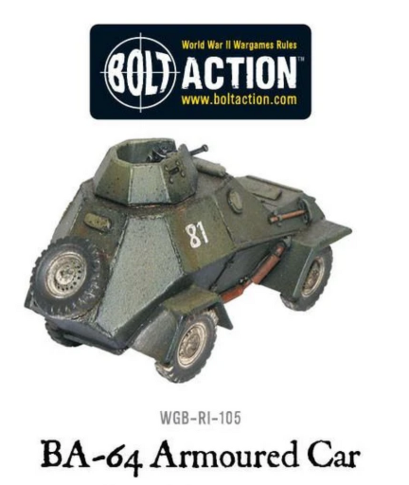 Load image into Gallery viewer, Soviet BA-64 Armoured Car
