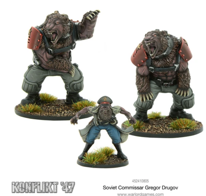 Load image into Gallery viewer, Soviet Commissar Gregor Drugov
