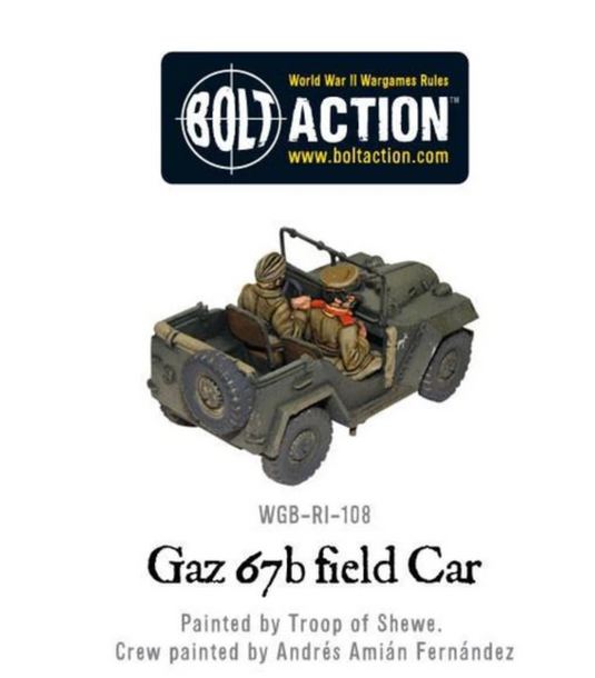 Soviet GAZ 67b Field Car