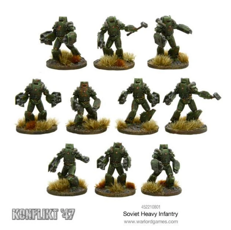 Load image into Gallery viewer, Soviet Heavy Infantry Squad
