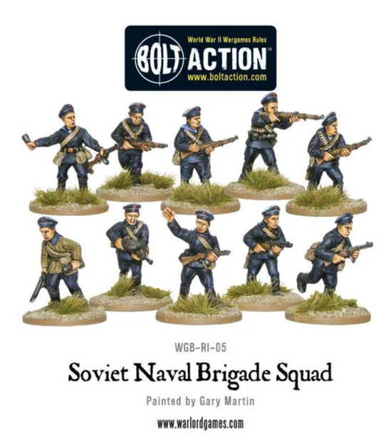 Soviet Naval Brigade Squad