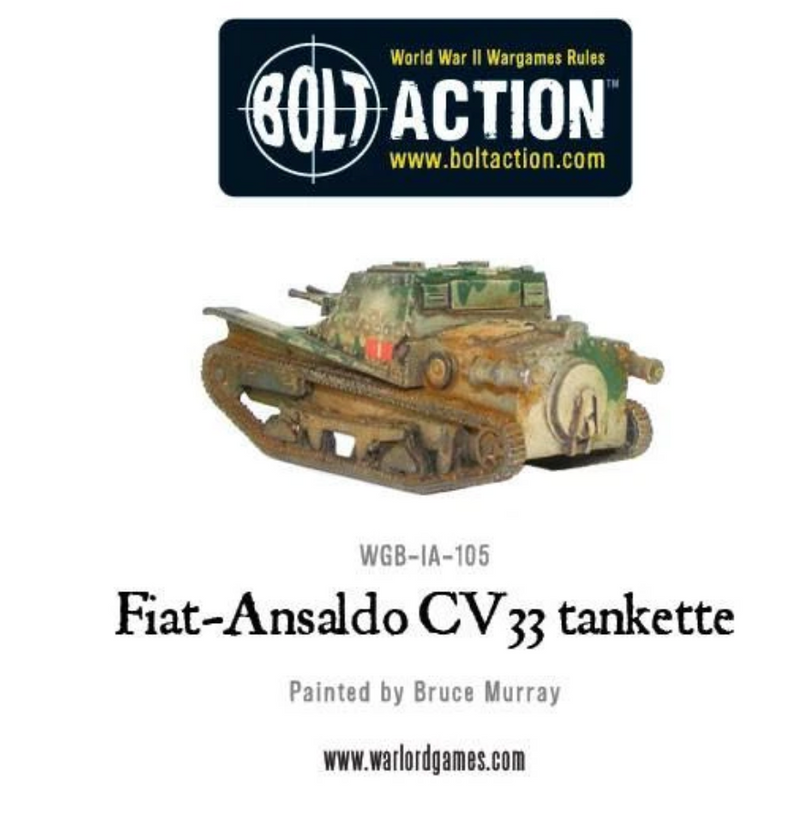 Load image into Gallery viewer, Fiat-Ansaldo CV33 Tankette
