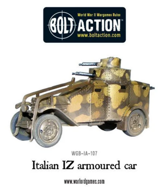 Italian IZ Armoured Car