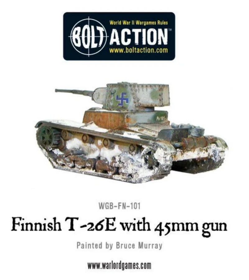Load image into Gallery viewer, Finnish T-26-E Vickers 6-tonner with 45mm Gun
