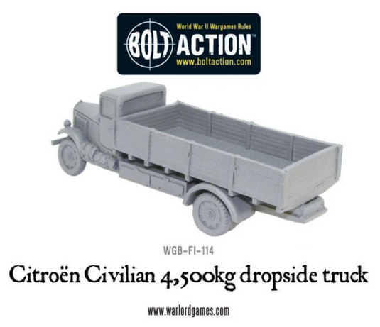 Citroen Civilian 4,500kg Dropside Truck