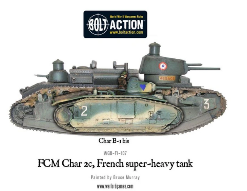 Load image into Gallery viewer, FCM Char 2c Super-Heavy Tank
