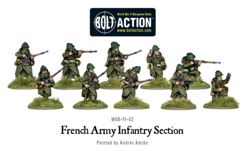 Load image into Gallery viewer, French Army Infantry Section
