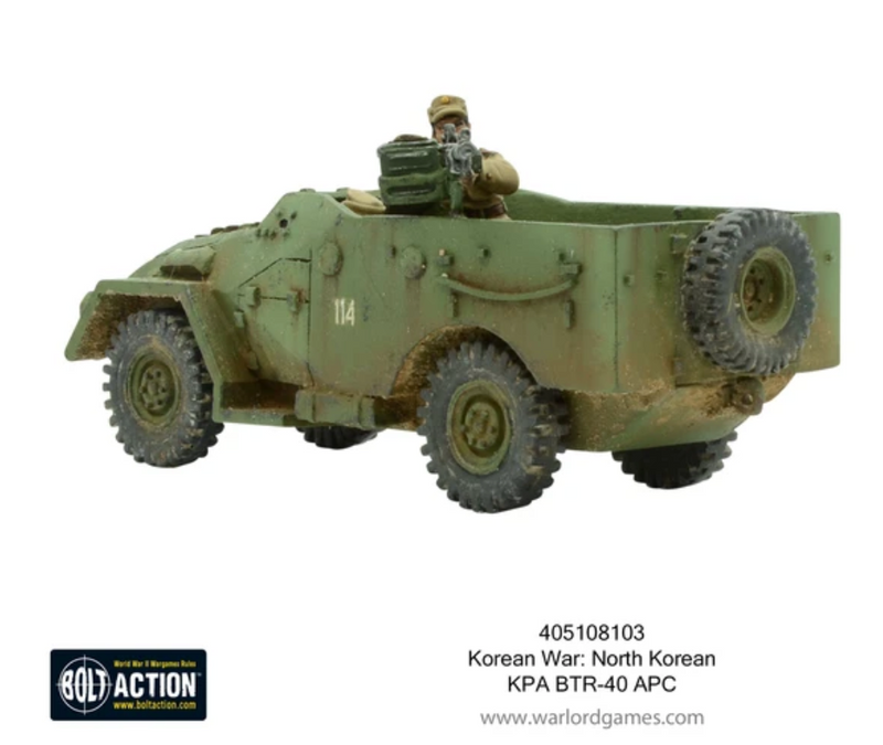 Load image into Gallery viewer, Korean War: North Korean KPA BTR-40 APC
