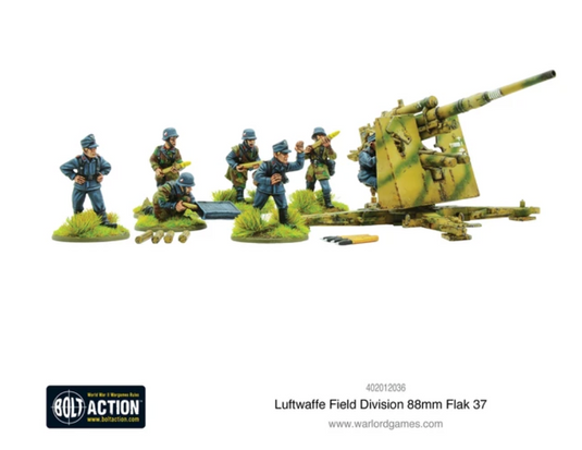 Luftwaffe Field Division 8.8cm Flak 37