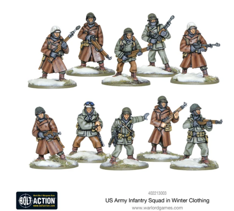Load image into Gallery viewer, US Army Infantry Squad (Winter)
