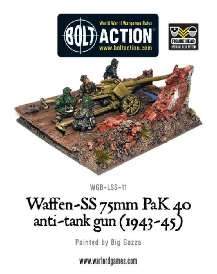 Load image into Gallery viewer, Waffen-SS 75mm PaK 40
