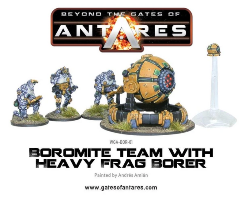 Load image into Gallery viewer, Boromite team with Heavy Frag Borer
