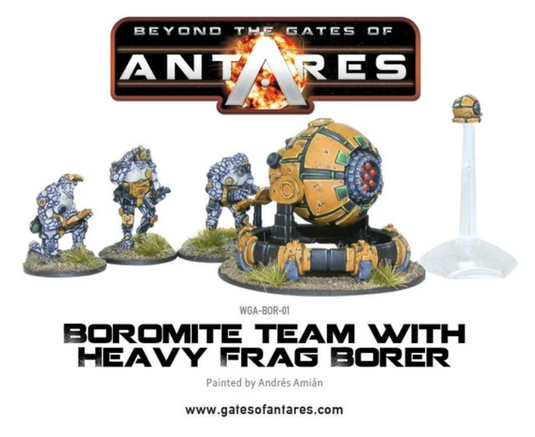 Boromite team with Heavy Frag Borer