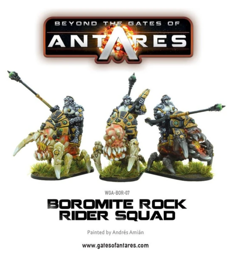 Load image into Gallery viewer, Boromite Rock Rider squad
