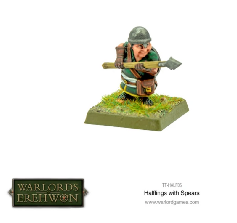 Load image into Gallery viewer, Halfling with Spears
