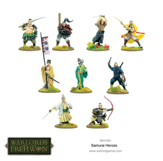Warlords of Erehwon: Samurai Heroes