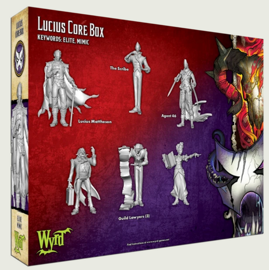 MalifauX 3rd Edition: Guild/Neverborn - Lucius Core Box