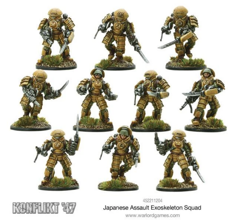 Load image into Gallery viewer, Japanese Assault Exoskeleton Squad
