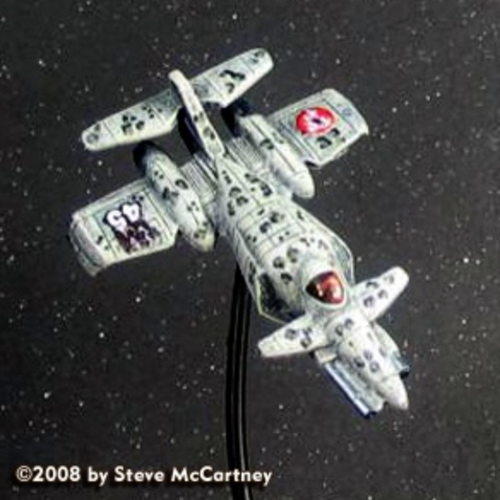 BattleTech: FT-018 Visigoth Mech Scale Fighter