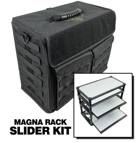 P.A.C.K. 432 Molle Horizontal with Magna Rack Sliders Load Out (Black)