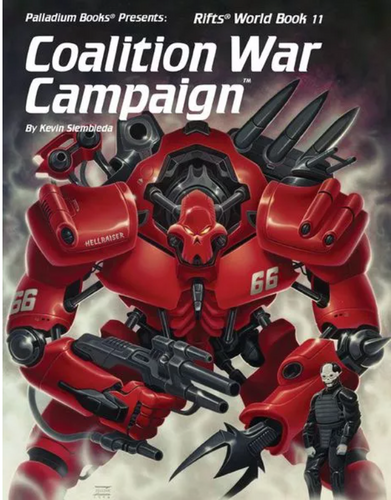 Rifts RPG: Coalition War Campaign - World Book 11