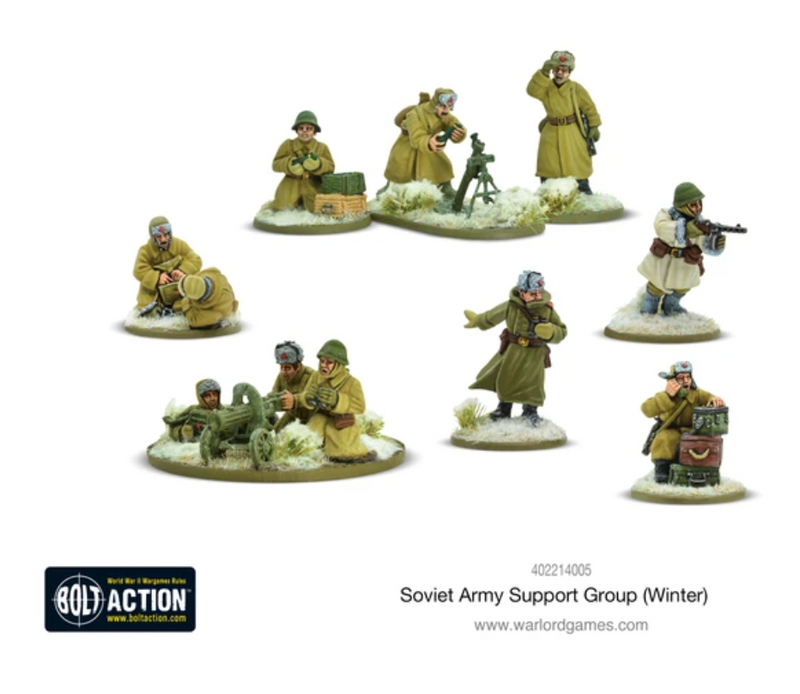 Load image into Gallery viewer, Soviet Army (Winter) Support Group
