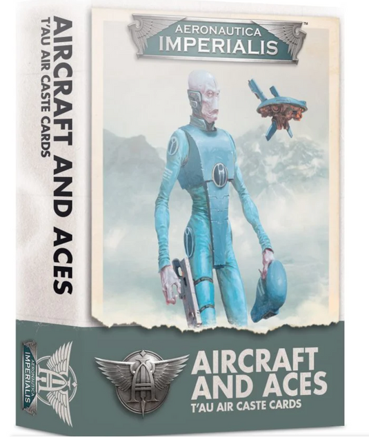 Aeronautica Imperialis: Aircraft and Aces – T'au Air Caste Cards (Out of Print) (NEW) (SEALED)