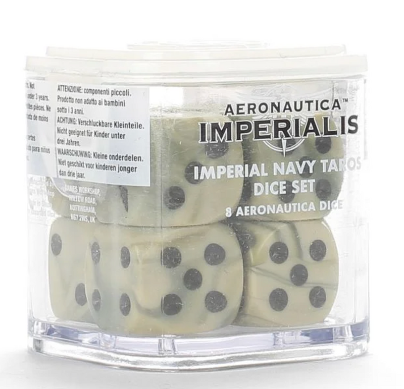 Load image into Gallery viewer, Imperial Navy Taros Dice Set (Out of Print) (NEW) (SEALED)
