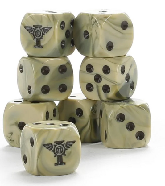 Imperial Navy Taros Dice Set (Out of Print) (NEW) (SEALED)