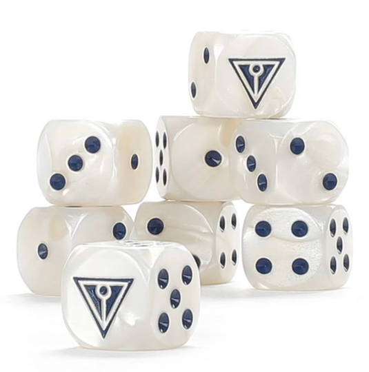 T'au Air Caste Dice Set (Out of Print) (NEW) (SEALED)