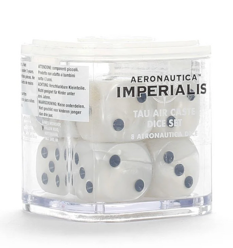 T'au Air Caste Dice Set (Out of Print) (NEW) (SEALED)