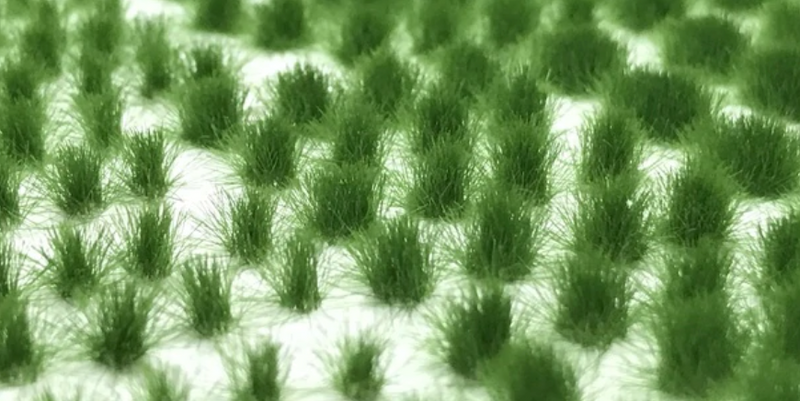 Load image into Gallery viewer, 4mm Self-Adhesive Static Grass Tufts - Dark Green

