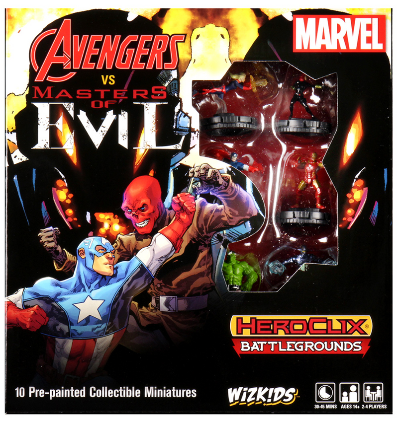 Load image into Gallery viewer, Marvel Heroclix Battlegrounds: Avengers vs Masters of Evil
