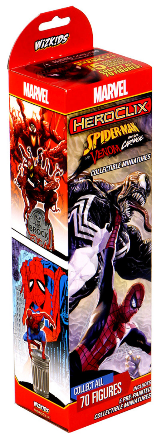 Marvel Heroclix: Spider-Man and Venom Absolute Carnage booster