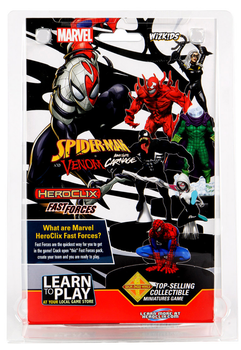 Load image into Gallery viewer, Marvel HeroClix: Spider-Man and Venom Absolute Carnage Fast Forces
