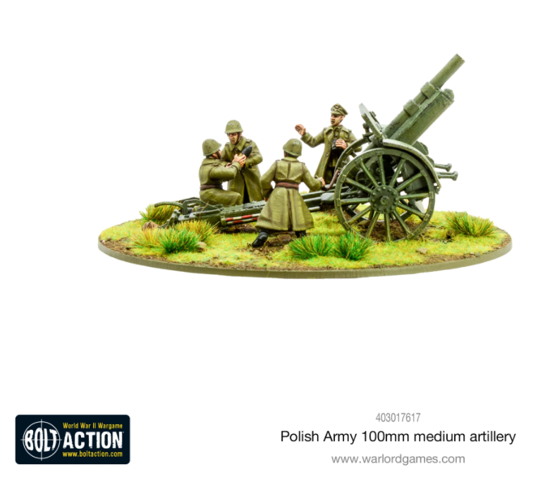 Load image into Gallery viewer, Polish Army 100mm medium artillery
