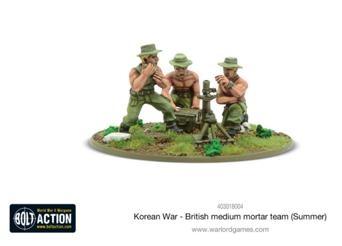 Korean War: British Medium Mortar Team (Summer)