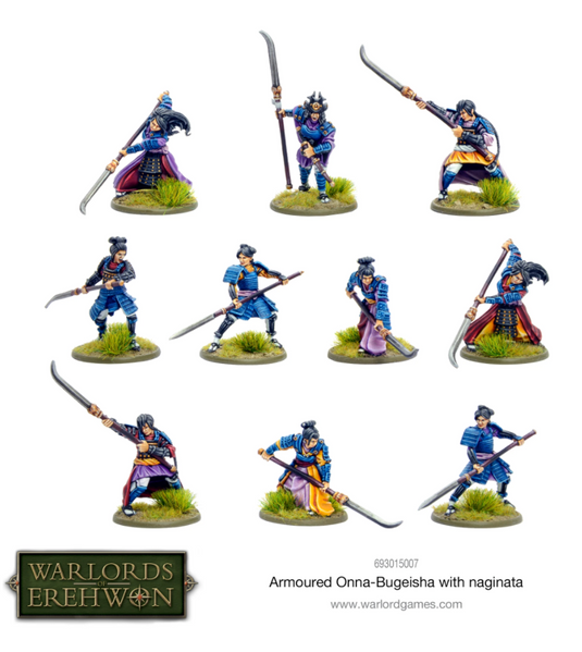 Warlord of Erehwon: Armoured Onna-bugeisha