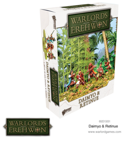 Warlords of Erehwon: Daimyo & retinue