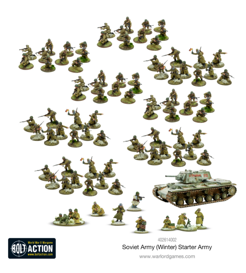 Load image into Gallery viewer, Soviet Army (Winter) Starter Army
