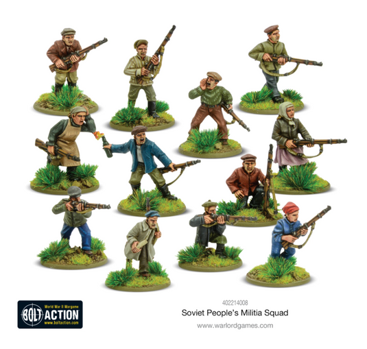 Soviet Peoples Militia squad