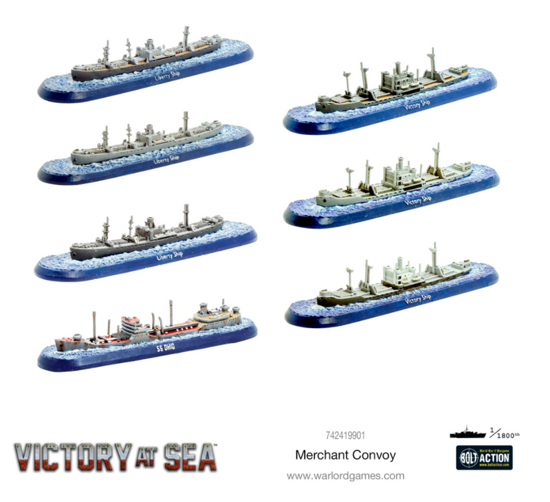 Load image into Gallery viewer, Victory at Sea - Merchant Convoy
