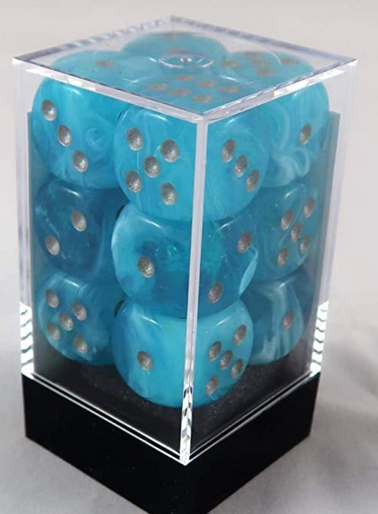 Chessex 16mm D6 12 Die Dice Set