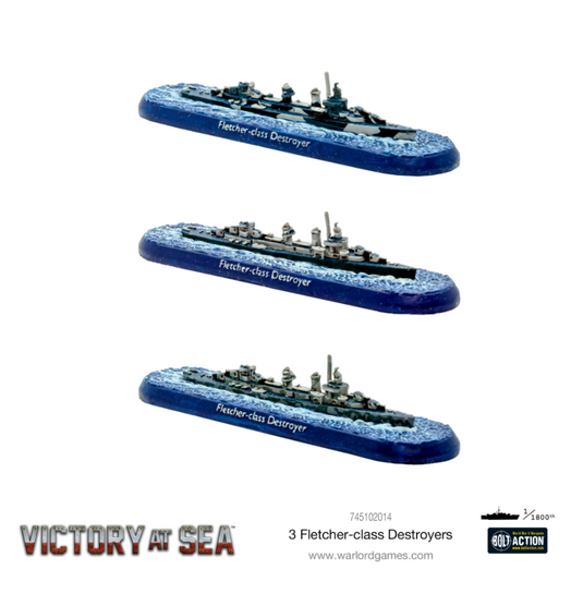 Victory at Sea Fletcher-class Destroyers