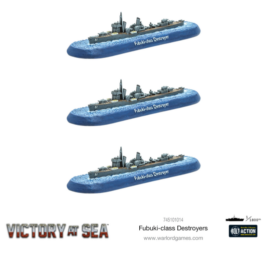 Victory at Sea Fubuki-class Destroyers