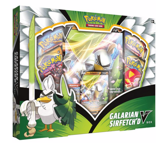Pokemon Trading Card Game: Galarian Sirfetch'd V Box
