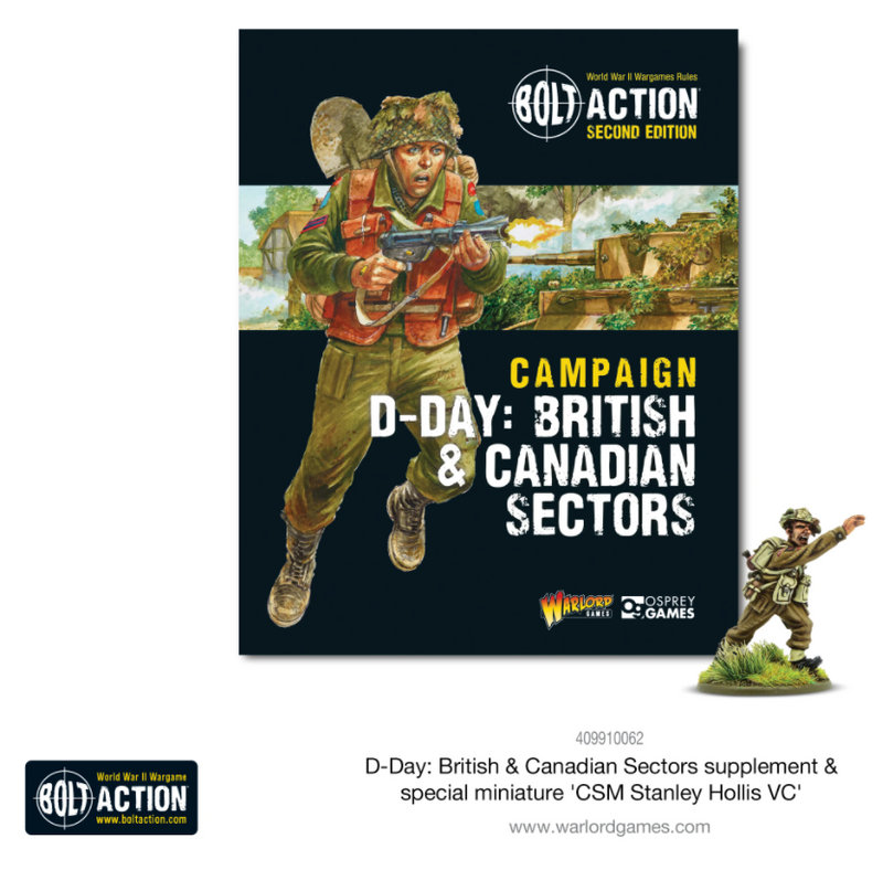 Load image into Gallery viewer, D-Day: British &amp; Canadian Sectors - Bolt Action Theatre Book
