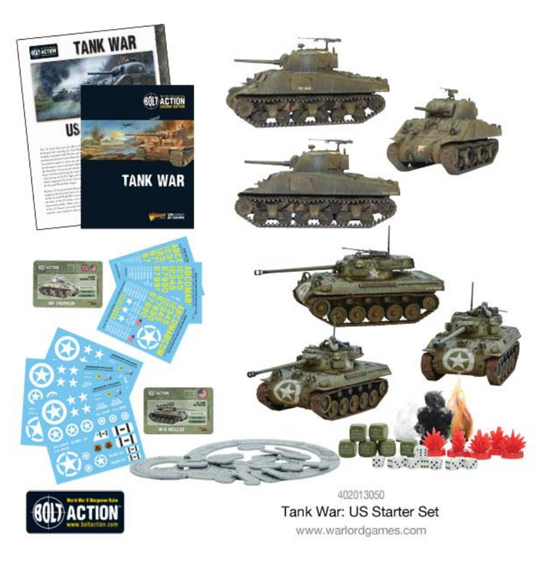 Load image into Gallery viewer, Tank War: US starter set
